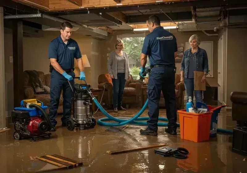 Basement Water Extraction and Removal Techniques process in San Leon, TX